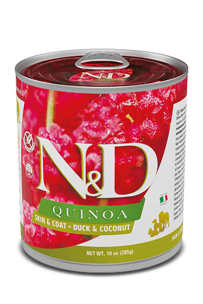 Farmina Dog Can Quinoa Skin & Coat, Duck & Coconut 10.05 oz