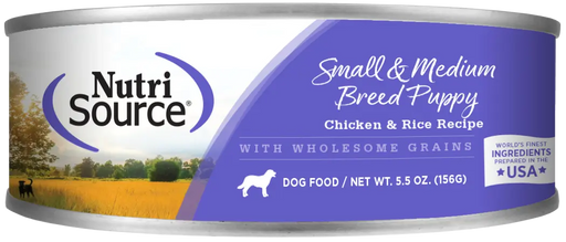 NutriSource Small & Medium Breed Puppy Wet Dog Food
