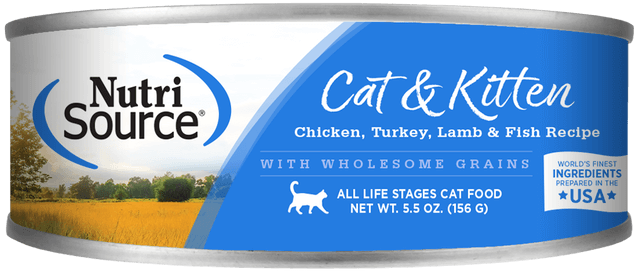 NutriSource Chicken, Turkey, Lamb & Fish 5 oz