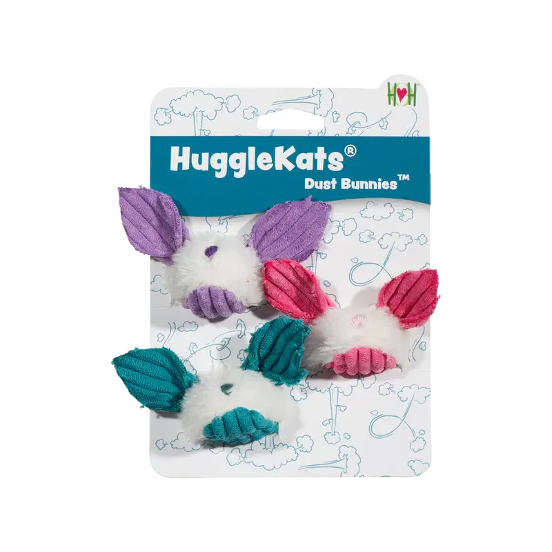 HuggleKats Dust Bunnies Cat Toy