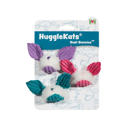 HuggleKats Dust Bunnies Cat Toy