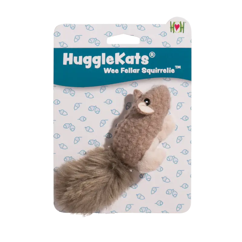 HuggleKats Wee Fellar Squirrelie Cat Toy
