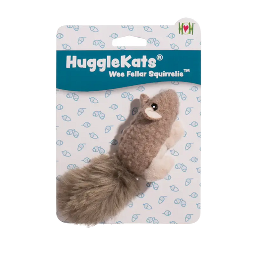 HuggleKats Wee Fellar Squirrelie Cat Toy