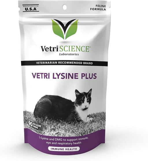 VetriScience Vetri Lysine Plus for Cats, 60 Chews