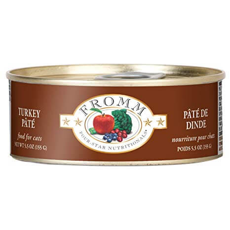 Fromm 4 Star Cat Can Turkey Pate 5.5 oz