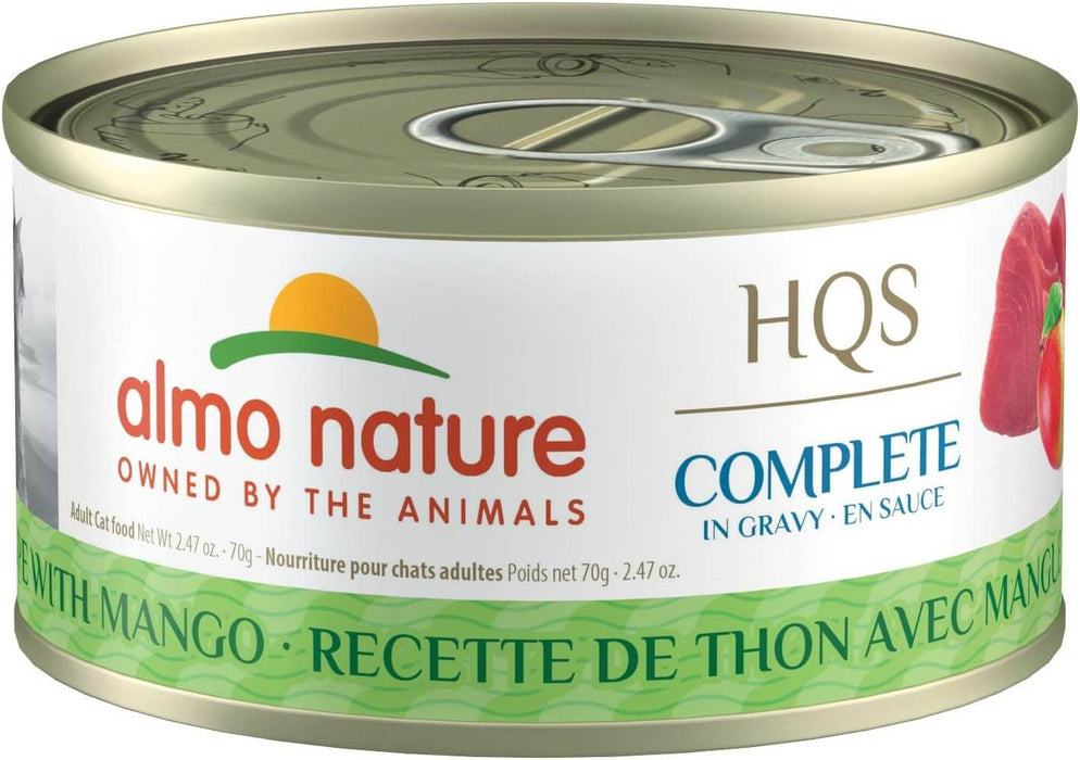Almo Nature Complete Wet Cat Food, Tuna with Mango in Gravy 2.47 oz