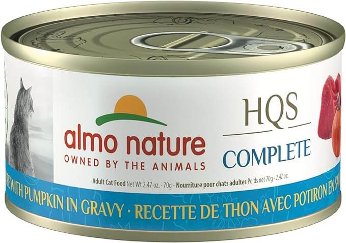 Almo Nature Complete Wet Cat Food, Tuna Recipe with Pumpkin 2.47 oz