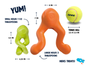 West Paw Tizzi - Large, example