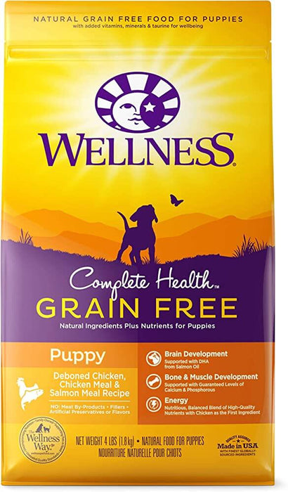 Wellness Complete Health Puppy Chicken & Salmon 4lb