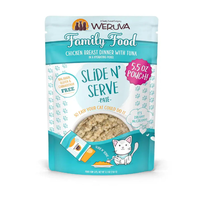 Weruva Slide N' Serve Grain-Free Pate: Family Food, 2.8oz