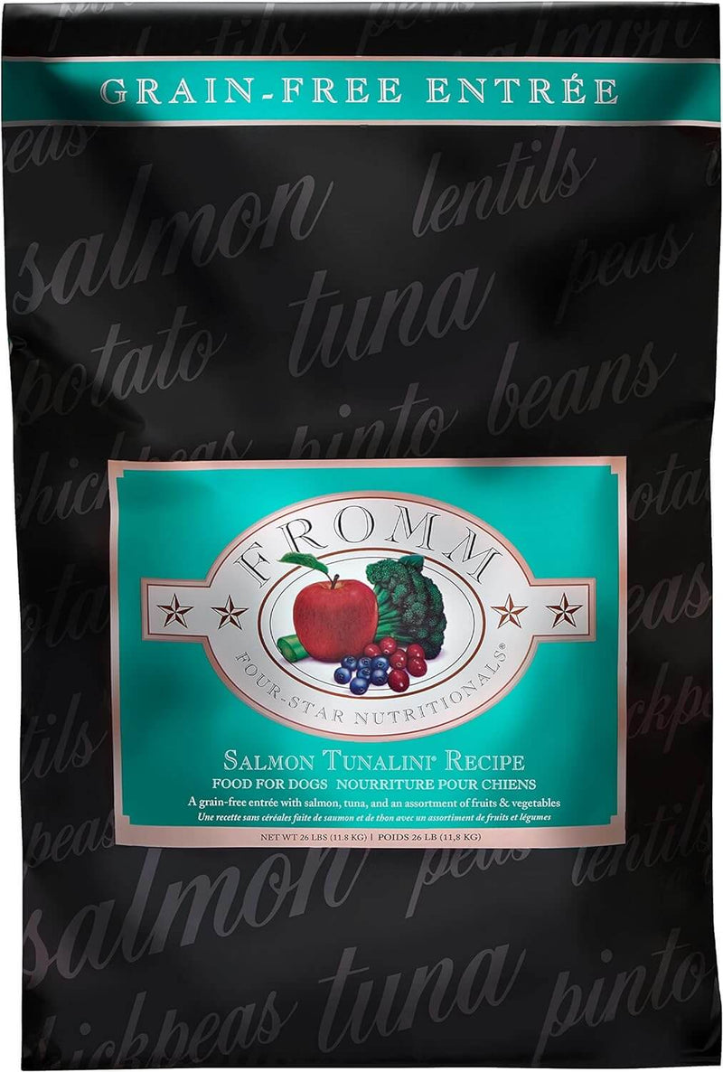 Fromm 4 Star Grain Free Dog Food, Salmon Tunalini Recipe