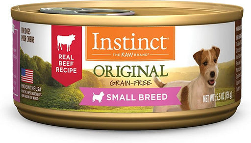 Nature's Variety Instinct Grain-Free Real Beef Recipe for Small Breed 5.5oz