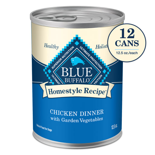 Blue Buffalo Chicken Dinner with Garden Vegetables 