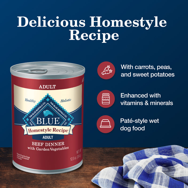 Blue Buffalo Beef Dinner with Garden Vegetables