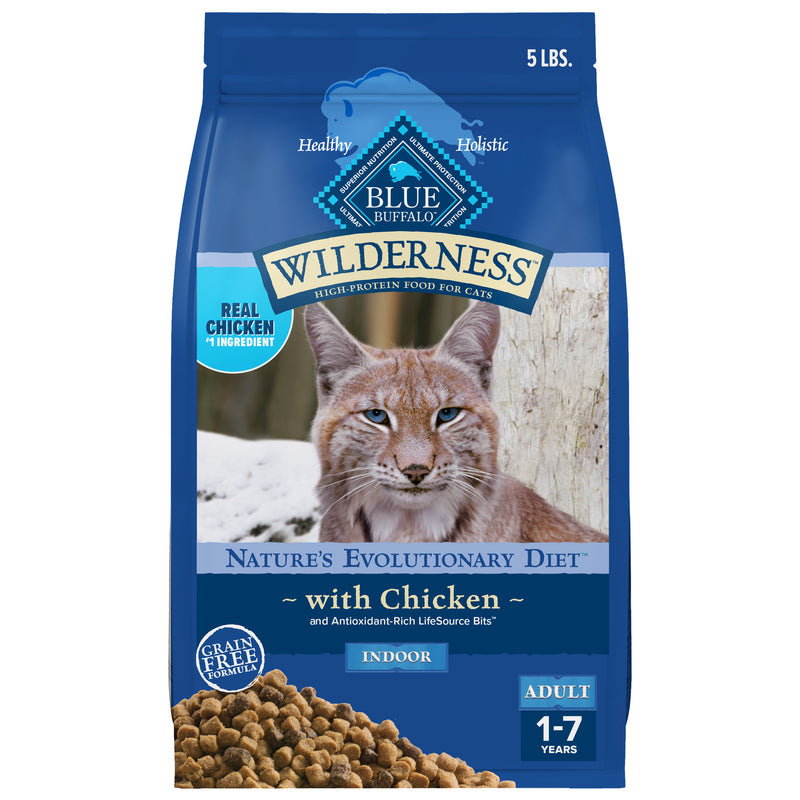 Blue Buffalo Wilderness Indoor Chicken Cat Dry Food