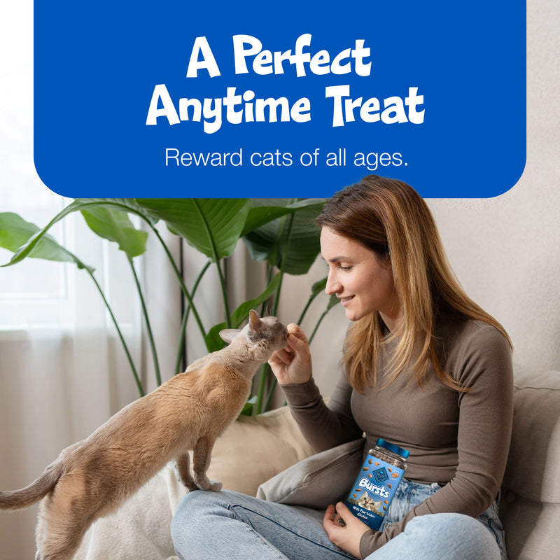 Blue Buffalo Bursts Paw Lickin' Chicken Cat Treats, 2.0oz