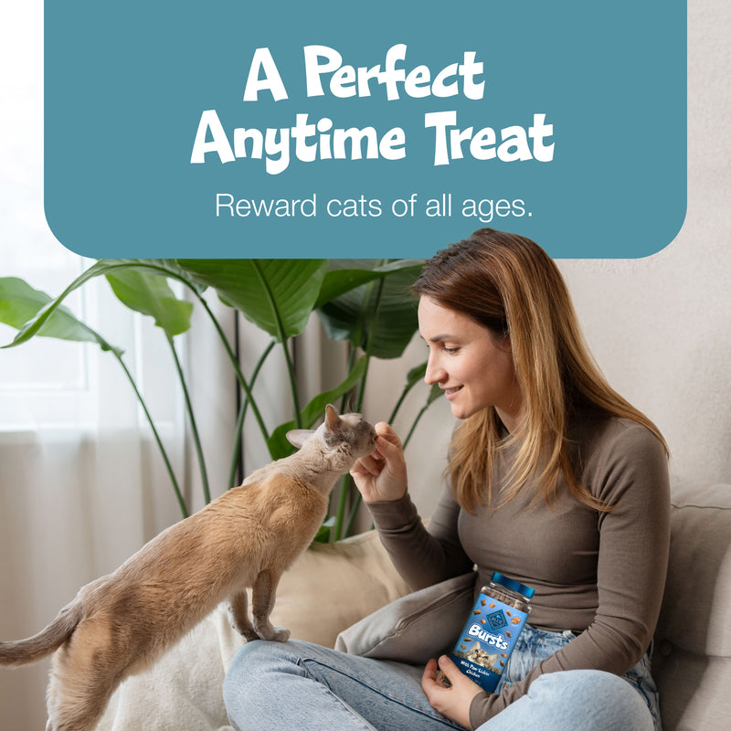 Blue Buffalo Bursts Savory Seafood Cat Treats, 2.0oz