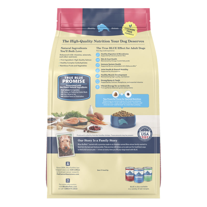Blue Buffalo Life Protection Adult Fish & Brown Rice Dry Dog Food 30lb