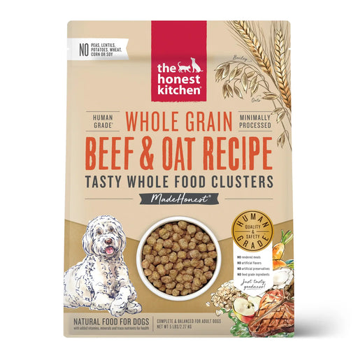The Honest Kitchen Whole Grain Clusters, Beef & Oat 5lb