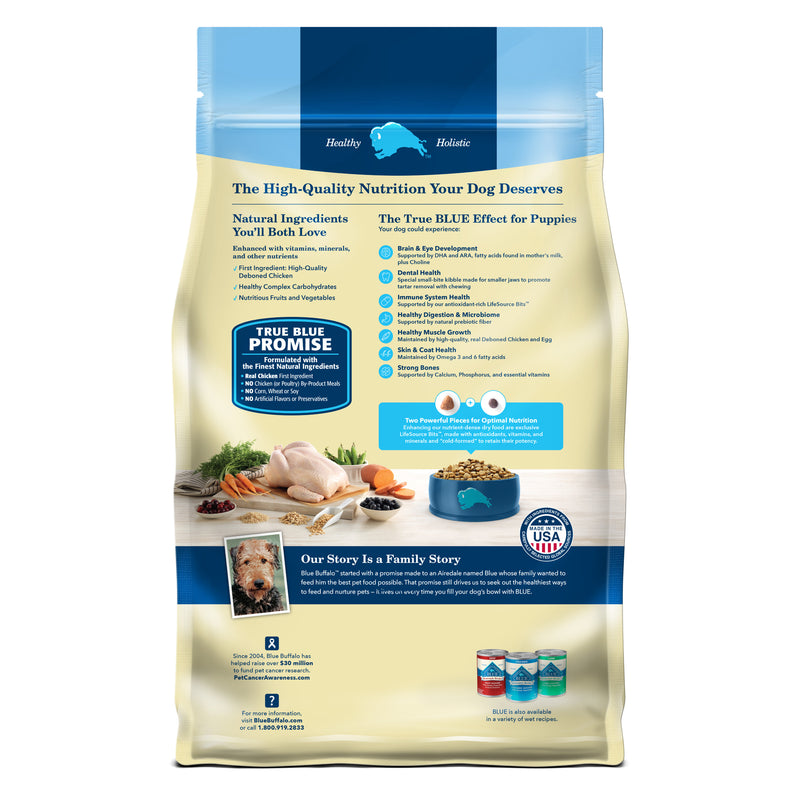 Blue Buffalo Life Protection Puppy Chicken and Brown Rice Dry Dog Food 30lb
