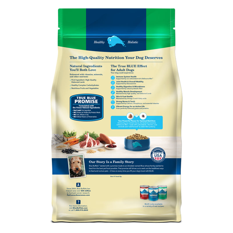 Blue Buffalo Life Protection Adult Lamb and Brown Rice Dry Dog Food 30lb