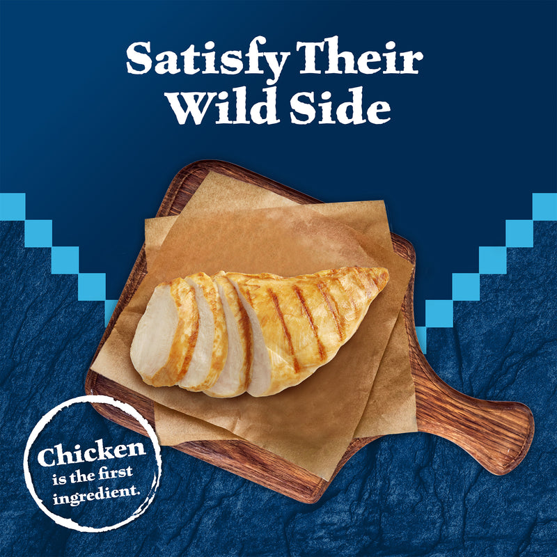 Blue Wilderness Chicken & Turkey Recipe Soft & Moist Cat Treats 2oz