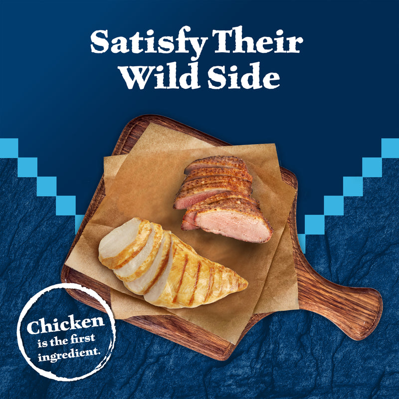 Blue Wilderness Chicken & Duck Recipe Soft & Moist Cat Treats 2oz