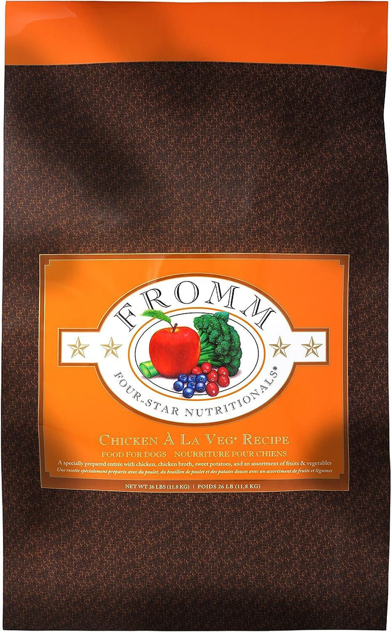 Fromm 4 Star Dog Food, Chicken A La Veg Recipe