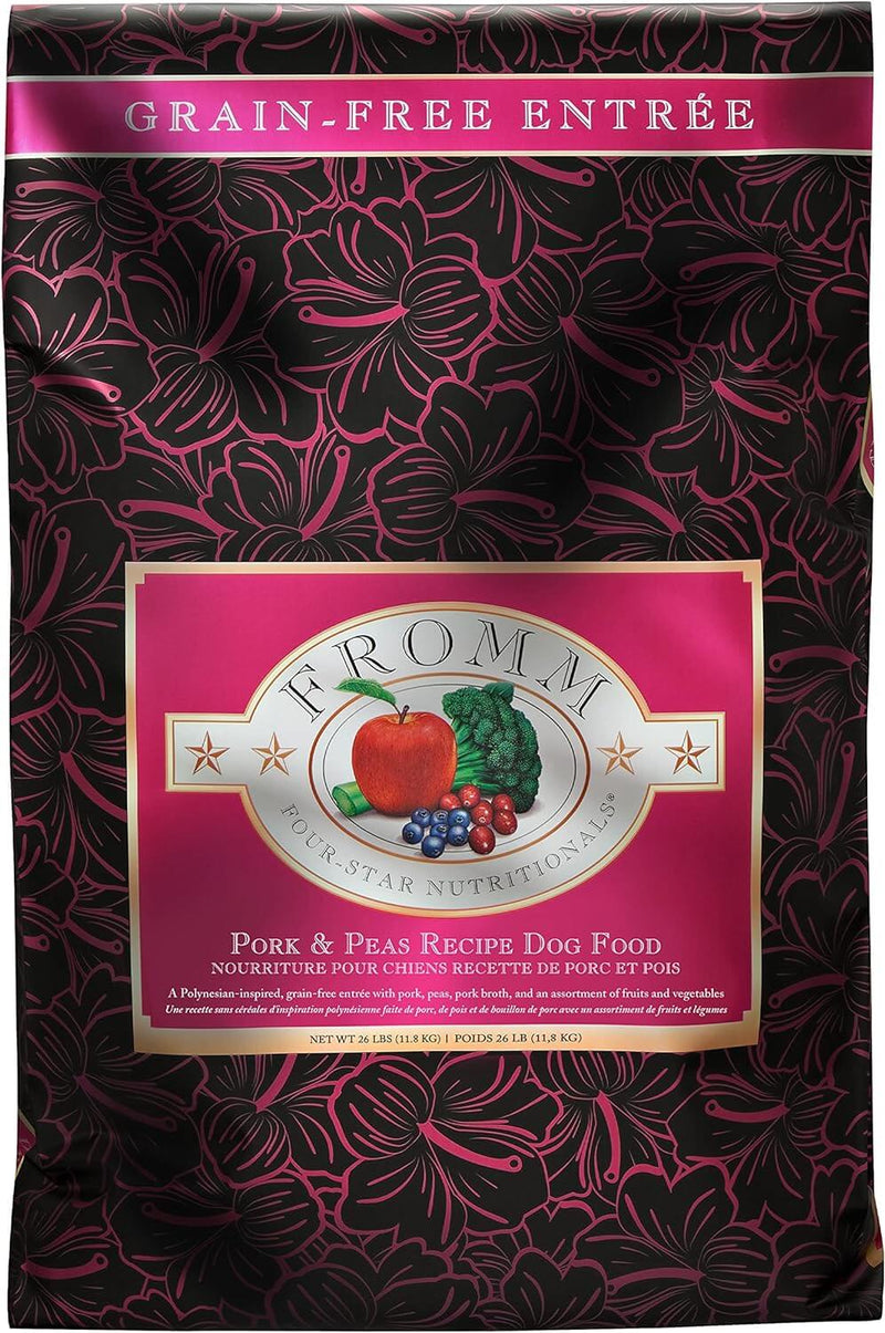 Fromm 4 Star Grain Free Dog Food, Pork & Peas Recipe