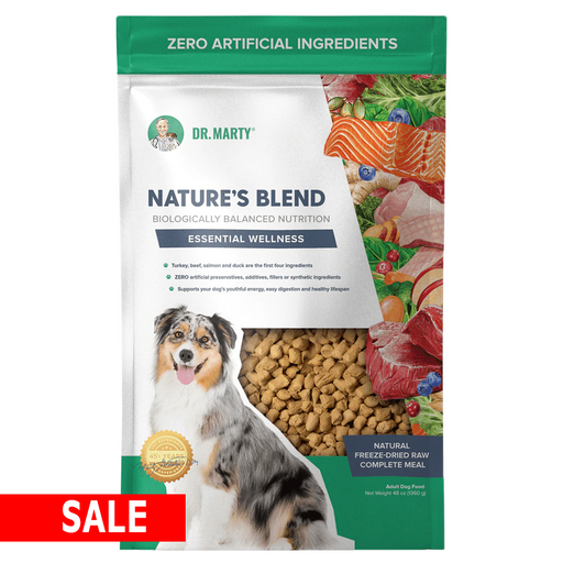 Dr. Marty Nature's Blend Essential Wellness Freeze-Dried Raw Dog Food