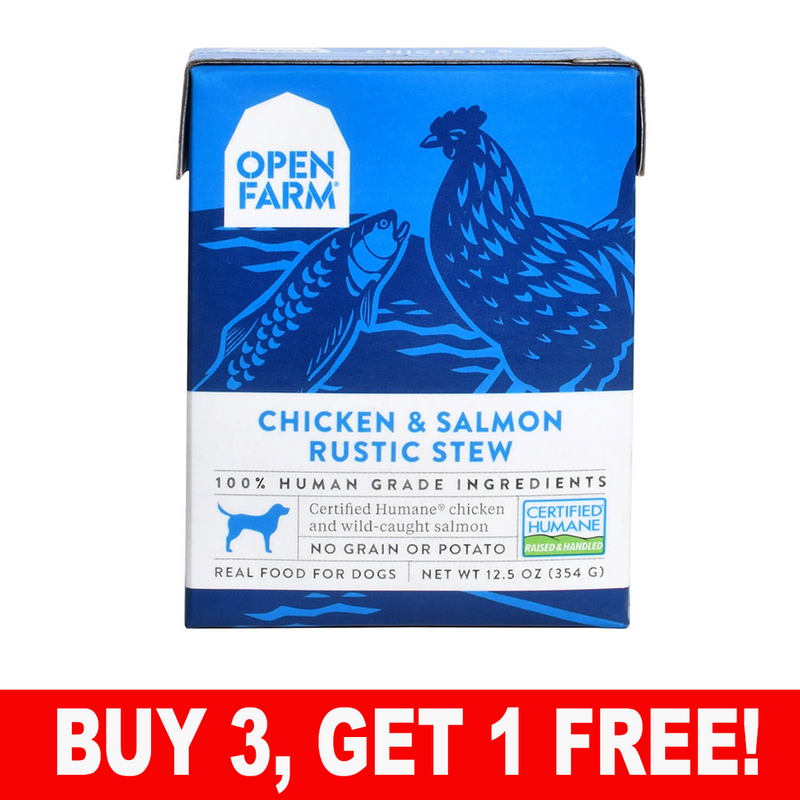Open Farm Chicken & Salmon Rustic Stew 12.5oz
