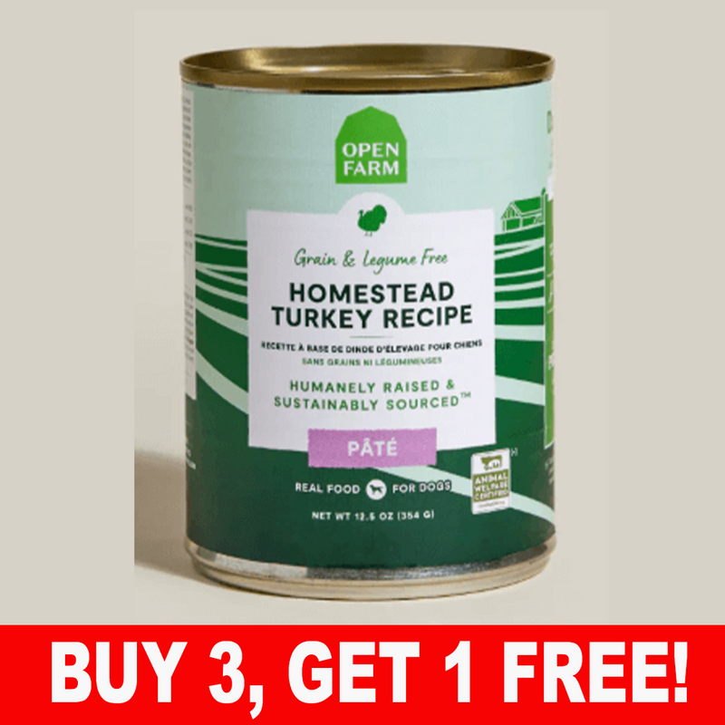 Open Farm Dog Grain Free Homestead Turkey Pate 12.5 oz