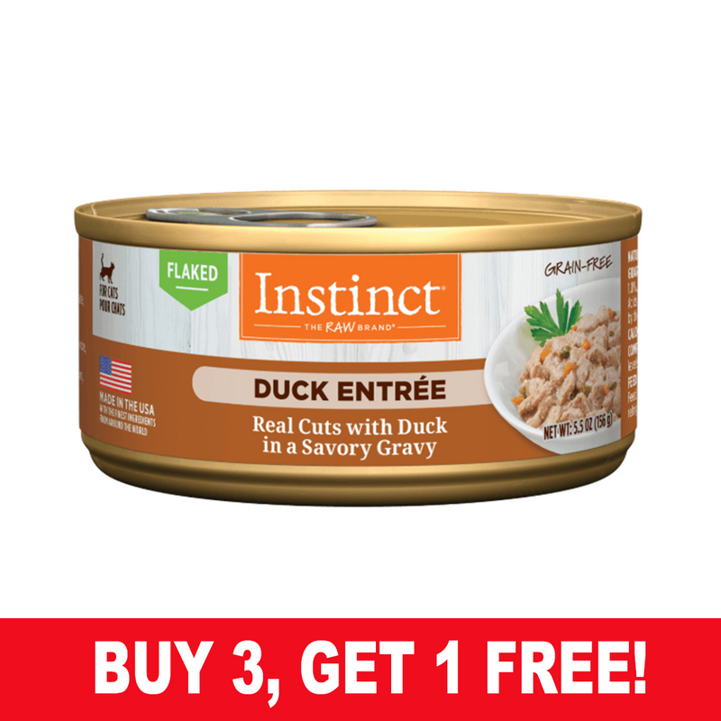 Instinct Cat Food Flaked Duck Entrée