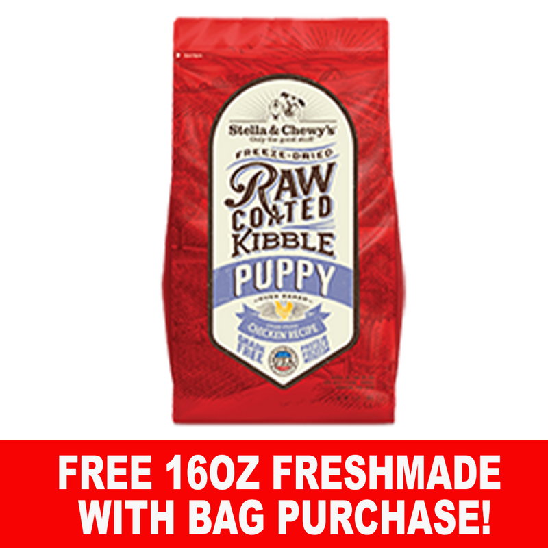 Stella & Chewy's Grain-Free Raw Coated Dog Food - Puppy