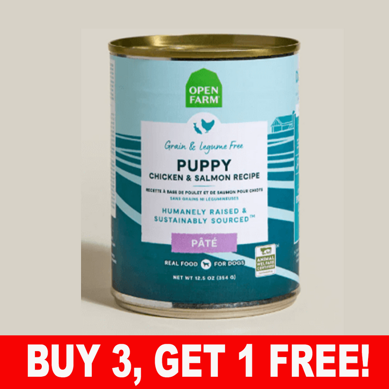 Open Farm Dog Grain Free Puppy Chicken & Salmon Pâté 12.5 oz