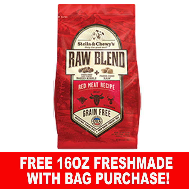 Stella & Chewy's Dog Food Raw Blend Red Meat