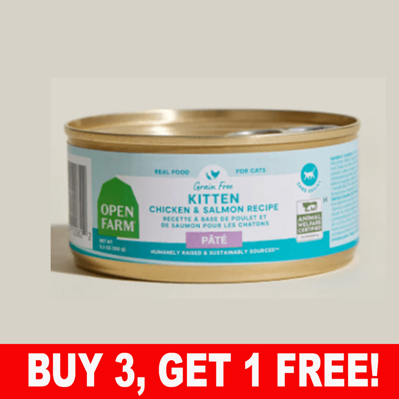 Open Farm Chicken & Salmon Pâté for Kittens