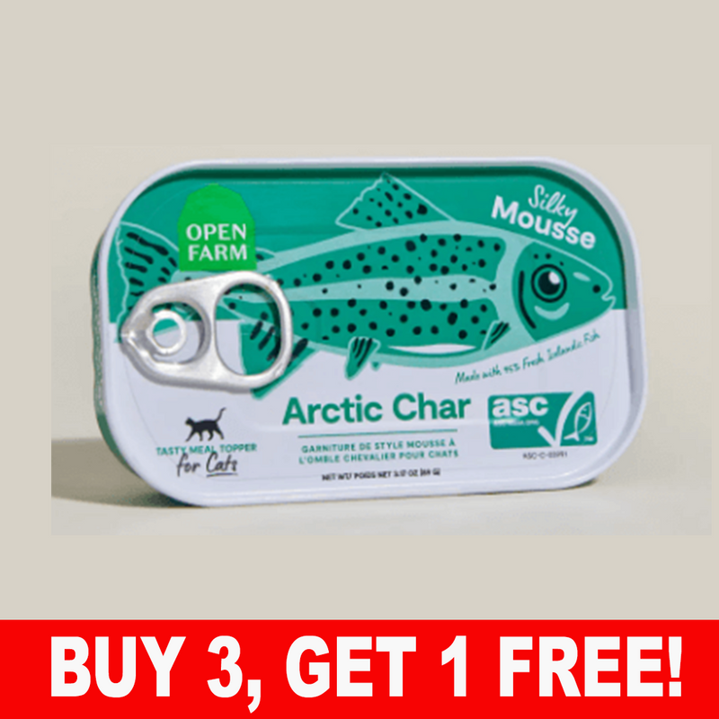 Open Farm Arctic Char Topper for Cats, 3.17 oz