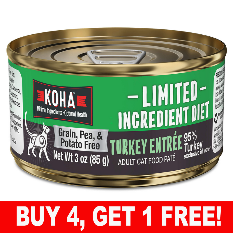 Koha Limited Ingredient Diet Turkey Paté Cat Food