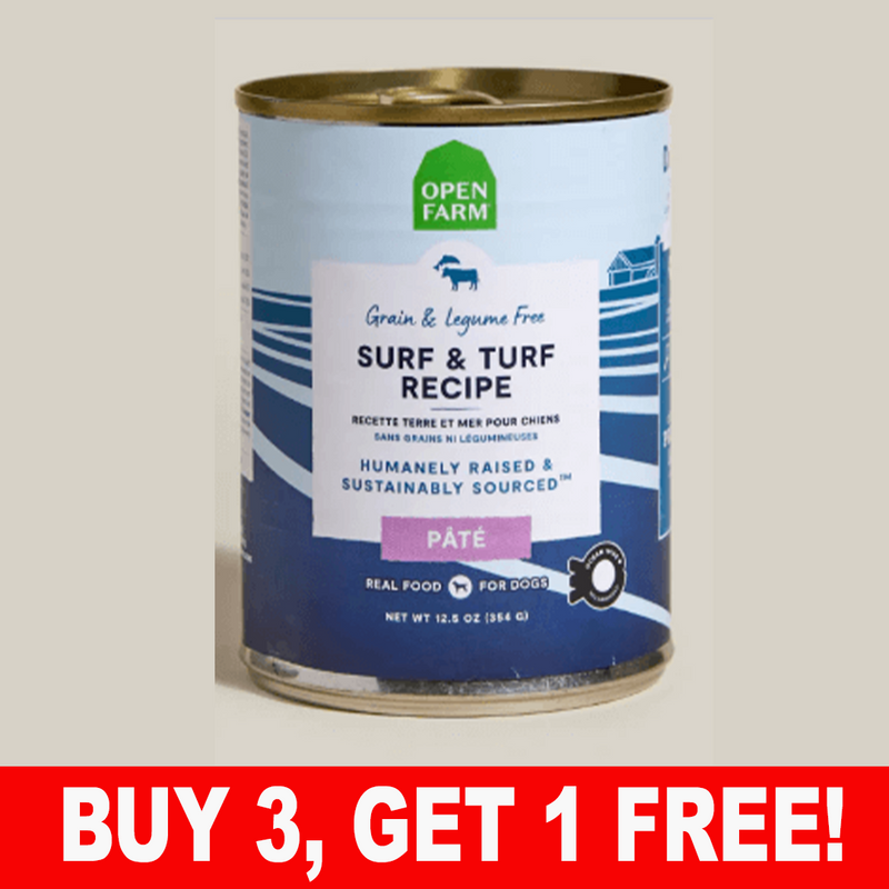 Open Farm Dog Grain Free Surf & Turf Pâté 12.5 oz