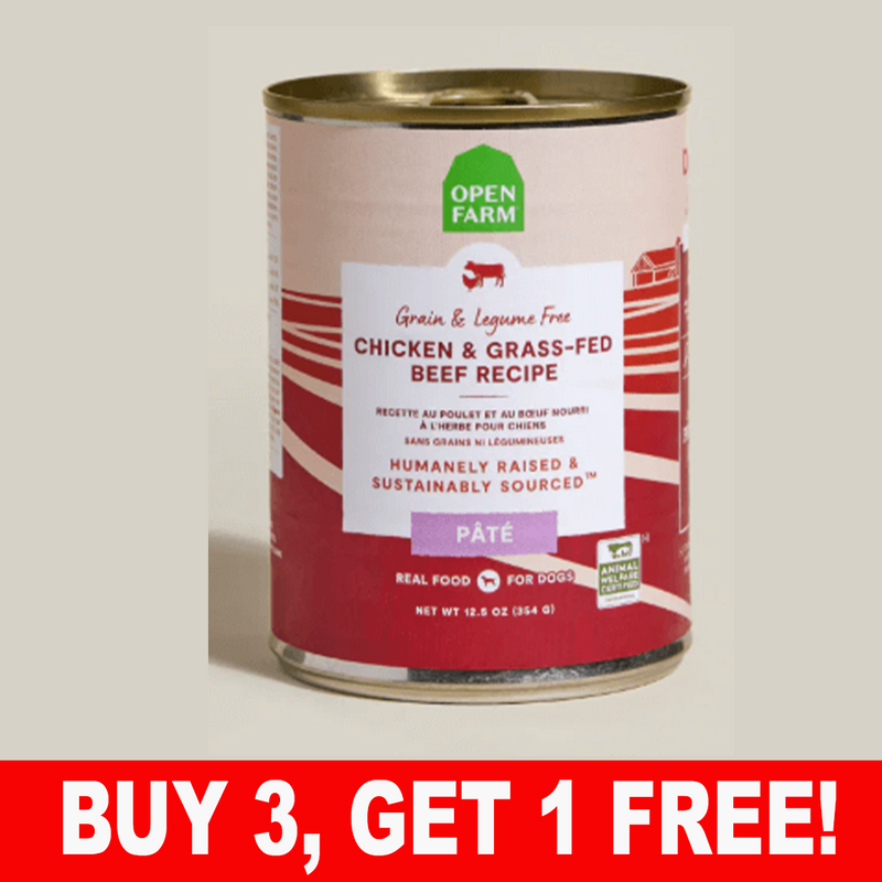 Open Farm Dog Grain Free Chicken & Beef Pate 12.5 oz