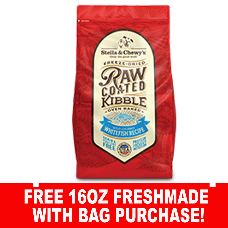 Stella & Chewy's Grain-Free Raw Coated Dog Food - Lamb