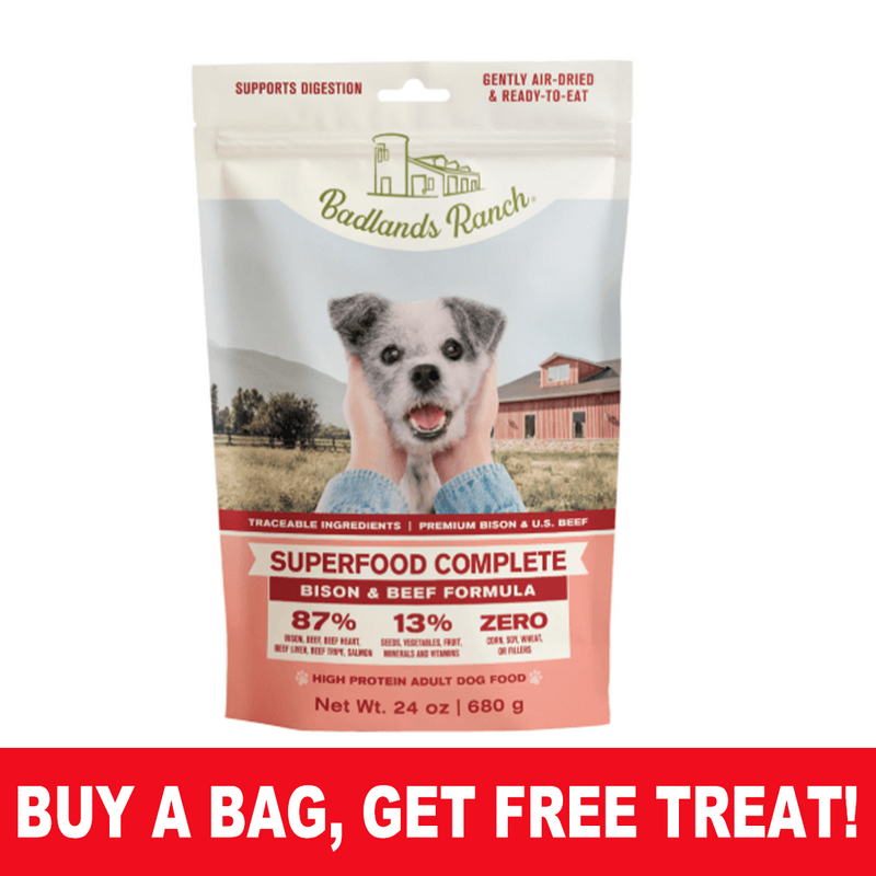 Badlands Superfood Complete Beef & Bison recipe