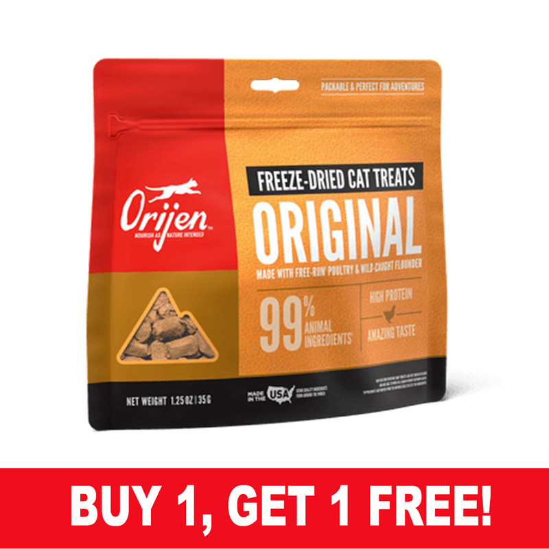 Orijen Freeze-Dried Original Cat Treats 1.25 oz