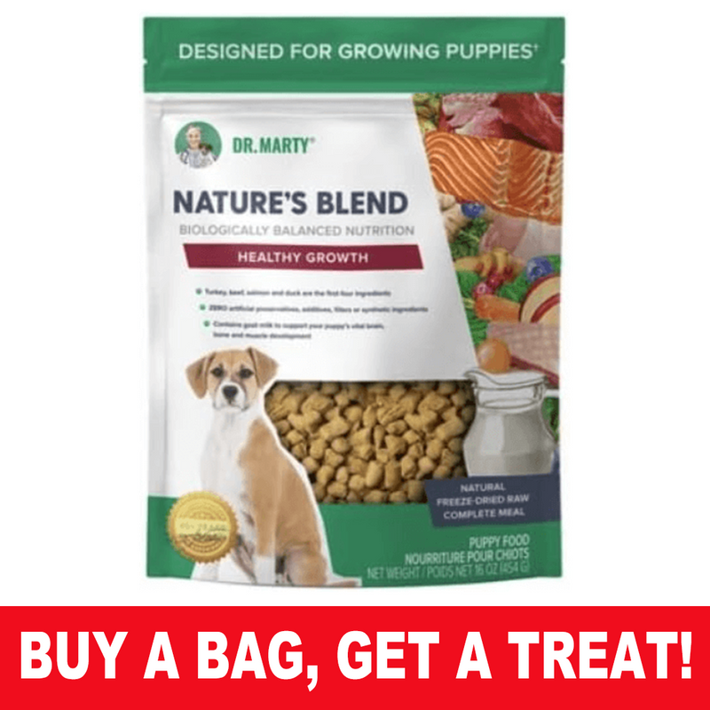 Dr Marty Nature's Blend Healthy Growth, Freeze Dried Puppy Food