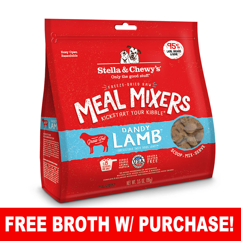 Stella & Chewy Freeze Dried Dandy Lamb Meal Mixer