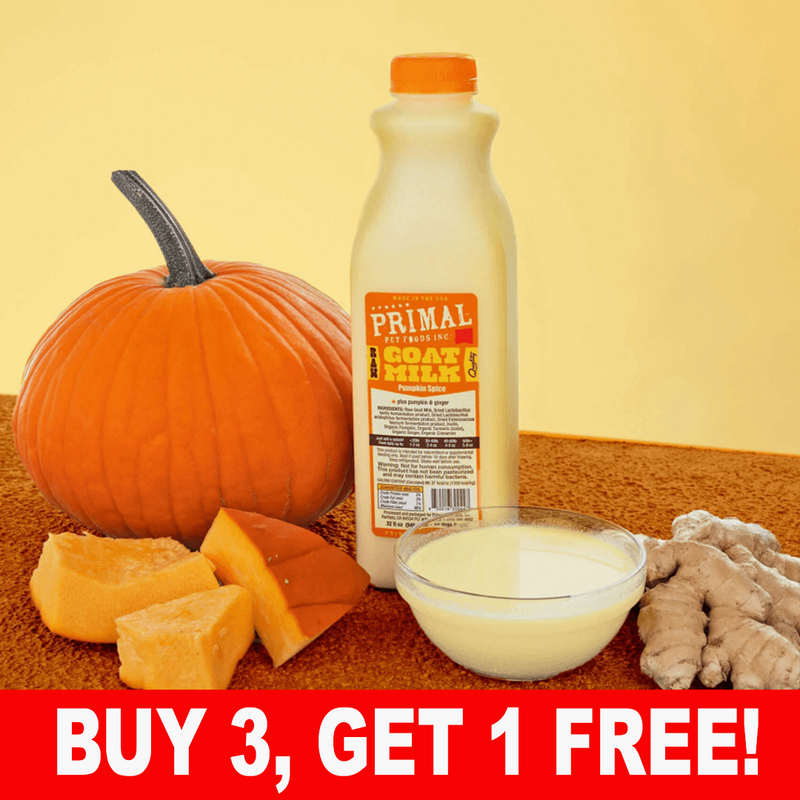 Primal Frozen Goat Milk, Pumpkin Spice 32 oz