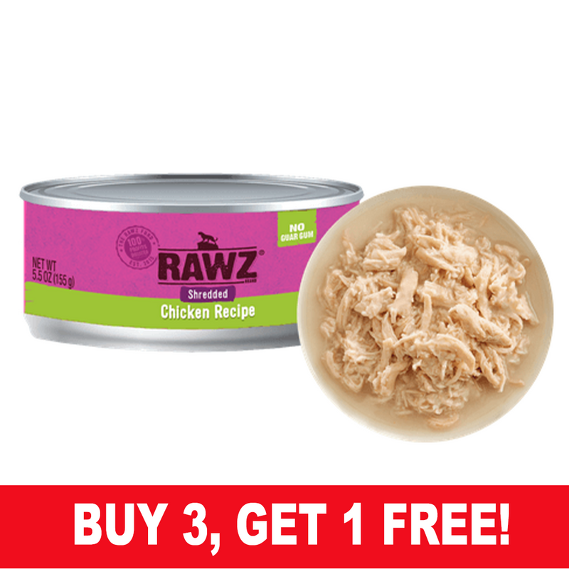 RAWZ Shredded Chicken Wet Cat Food