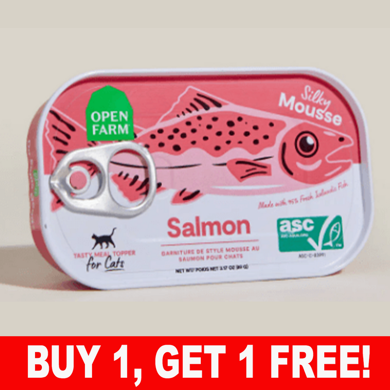 Open Farm Salmon Topper for Cats, 3.17 oz