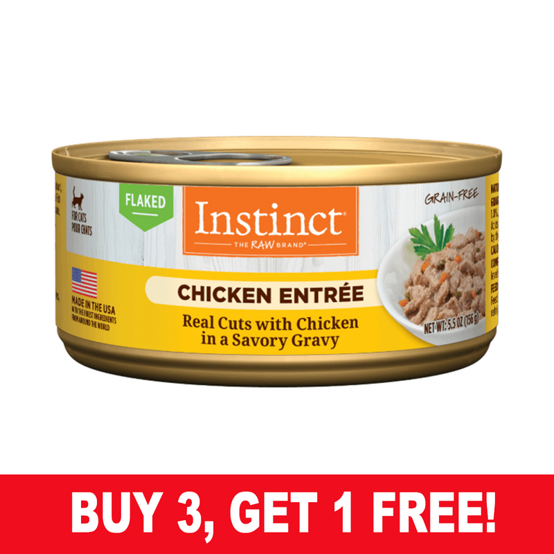 Instinct Cat Food Flaked Chicken Entrée